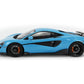 2018 MCLAREN 600 LT CURACAO CURACAO BLUE 1:18 SCALE