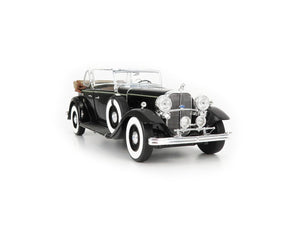 1932 FORD USA LINCOLN KB CABRIOLET OPEN BLACK 1:18 SCALE