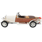 1932 ROLLS ROYCE PHANTOM II TOURER SPIDER OPEN WHITE WOOD 1:18 SCALE