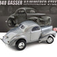 1940 GASSER "HAMMERED STEEL" RAW METAL 1:18 SCALE