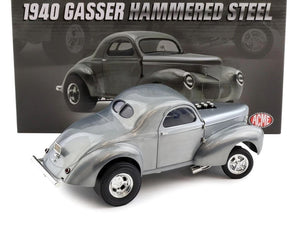 1940 GASSER "HAMMERED STEEL" RAW METAL 1:18 SCALE