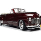 1947 CADILLAC SERIES 62 CABRIOLET CONVER BURGUNDY 1:18 SCALE