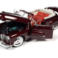 1947 CADILLAC SERIES 62 CABRIOLET CONVER BURGUNDY 1:18 SCALE