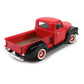 1950 GMC PICKUP RED WITH BLACK 1:18 SCALE