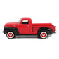 1950 GMC PICKUP RED WITH BLACK 1:18 SCALE