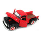 1950 GMC PICKUP RED WITH BLACK 1:18 SCALE