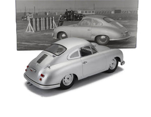 1951 PORSCHE 356 SL COUPE PLAIN BODY VERSION SILVER 1 18 SCALE