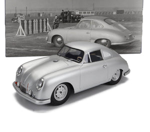 1951 PORSCHE 356 SL COUPE PLAIN BODY VERSION SILVER 1 18 SCALE