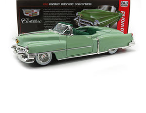 1953 CADILLAC ELDORADO CONVERTIBLE GREEN 1:18 SCALE