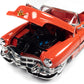 1953 CADILLAC ELDORADO RED W WHITE TOP 1:18 SCALE