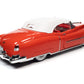 1953 CADILLAC ELDORADO RED W WHITE TOP 1:18 SCALE