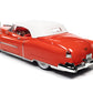 1953 CADILLAC ELDORADO RED W WHITE TOP 1:18 SCALE