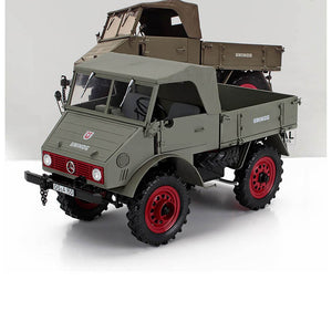1953 MERCEDES BENZ UNIMOG 401 TRUCK LIGHT BROWN 1:18 SCALE