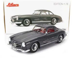 1954 MERCEDES BENZ 300SL COUPE GULLWING (W198) GREY 1:12 SCALE
