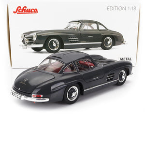 1954 MERCEDES BENZ 300SL COUPE GULLWING (W198) GREY 1:12 SCALE