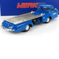 1955 MERCEDES BENZ RACING CAR TRANSPORTER TRUCK RENNTRANSPORTER BLUE 1:18 SCALE