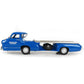 1955 MERCEDES BENZ RACING CAR TRANSPORTER TRUCK RENNTRANSPORTER BLUE 1:18 SCALE