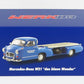 1955 MERCEDES BENZ RACING CAR TRANSPORTER TRUCK RENNTRANSPORTER BLUE 1:18 SCALE