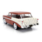 1956 CHEVROLET BEL AIR NOMAD STATION WAGON BROWN CREAM 1:18 SCALE BY KK-SCALE