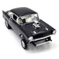 1957 CHEVROLET 150 GASSER PRIME TIME 427 MOTOR SATIN BLACK 1:18 SCALE