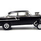 1957 CHEVROLET 150 GASSER PRIME TIME 427 MOTOR SATIN BLACK 1:18 SCALE