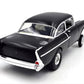 1957 CHEVROLET 150 GASSER PRIME TIME 427 MOTOR SATIN BLACK 1:18 SCALE