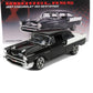 1957 CHEVROLET 150 RESTOMOD "HOURGLASS" BLACK & WHITE 1:18 SCALE ACME A1807012