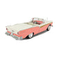 1957 FORD FAIRLANE 500 SKYLINER CORAL COLONIAL WHITE 1:18 SCALE
