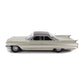 1961 CADILLAC SERIES 62 COUPE DEVILLE BEIGE BROWN 1:18 SCALE