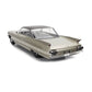 1961 CADILLAC SERIES 62 COUPE DEVILLE BEIGE BROWN 1:18 SCALE