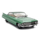 1961 CADILLAC SERIES 62 COUPE DEVILLE LIGHT-GREEN MET 1:18 SCALE