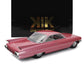 1961 CADILLAC SERIES 62 COUPE DEVILLE PINK MET 1:18 SCALE