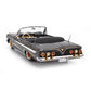 1961 CHEVROLET IMPALA LOWRIDER CABRIOLET OPEN BLACK 1:18 SCALE
