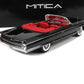 1962 CADILLAC ELDORADO BIARRITZ CONVERTIBLE OPEN BLACK 1:18 SCALE