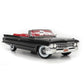 1962 CADILLAC ELDORADO BIARRITZ CONVERTIBLE OPEN BLACK 1:18 SCALE