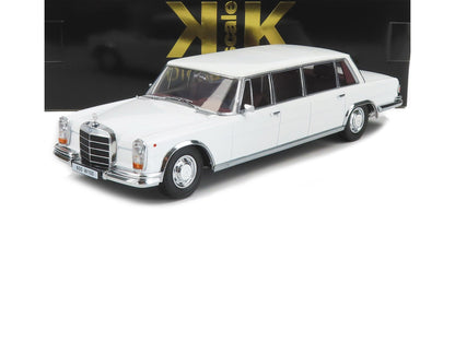 1964 MERCEDES-BENZ 600 LWB W100 PULLMAN WHITE 1:18 SCALE