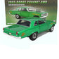 1965 DODGE CORONET AWB CUSTOM GREEN MET. 1:18 SCALE BY ACME A1806507