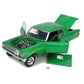 1965 DODGE CORONET AWB CUSTOM GREEN MET. 1:18 SCALE BY ACME A1806507