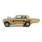 1965 DODGE CORONET AWB GOLD RUSH GOLD MET. 1:18 SCALE BY ACME A1806506