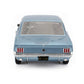 1965 FORD USA MUSTANG V8 HARD-TOP BLUE PONY 1:18 SCALE
