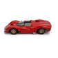 1966 FERRARI 330 P3 4.0L V12 SPIDER PLAIN BODY VERSION RED 1:18 SCALE