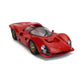 1966 FERRARI 330 P3 4.0L V12 SPIDER PLAIN BODY VERSION RED 1:18 SCALE