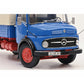 1966 MERCEDES BENZ L911 TRUCK TELONATO BLUE WITH CANVAS TOP 1:18 SCALE