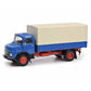 1966 MERCEDES BENZ L911 TRUCK TELONATO BLUE WITH CANVAS TOP 1:18 SCALE