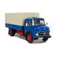 1966 MERCEDES BENZ L911 TRUCK TELONATO BLUE WITH CANVAS TOP 1:18 SCALE