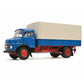 1966 MERCEDES BENZ L911 TRUCK TELONATO BLUE WITH CANVAS TOP 1:18 SCALE