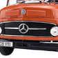 1966 MERCEDES BENZ L911 TRUCK TELONATO ORANGE W-DRIVER FIG 1:18 SCALE