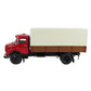 1966 MERCEDES BENZ L911 TRUCK TELONATO RED WITH CANVAS TOP 1:18 SCALE