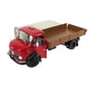 1966 MERCEDES BENZ L911 TRUCK TELONATO RED WITH CANVAS TOP 1:18 SCALE