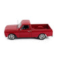 1967 CHEVROLET C-10 CUSTOM PICKLUP "SHOWTIME" CANDY RED METALLIC 1:18 SCALE